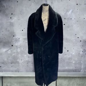 Vintage Newport News Faux Fur Coat